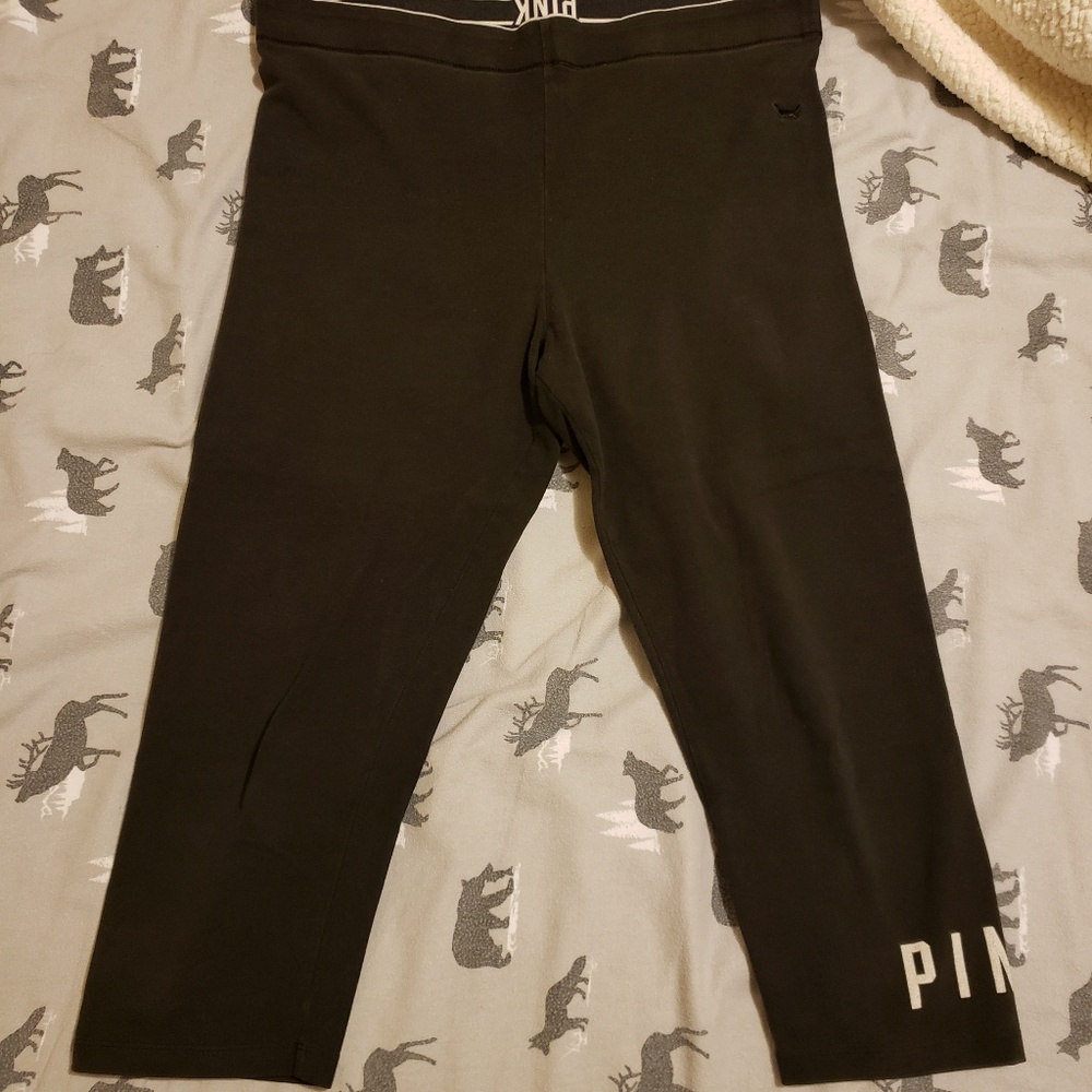 Victoria secret pink crop leggings